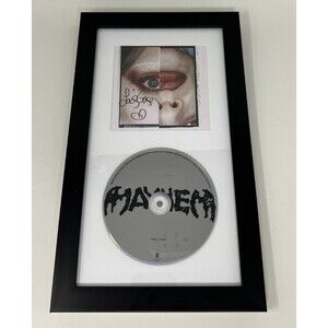 Lady Gaga Signed Framed Mayhem CD Musician Abracadabra Star Is Born Autograph